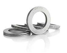 Wedge lock washers
